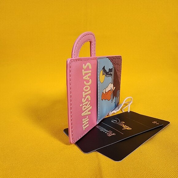 Loungefly Disney The Aristocats Movie Poster Thermos Card Holder Wallet NEW - Picture 3 of 9